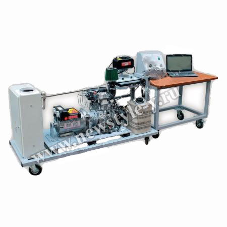 Автоматизированный лабораторный комплекс «Рабочие процессы дизельных двигателей с мотор-генераторной нагружающей установкой»