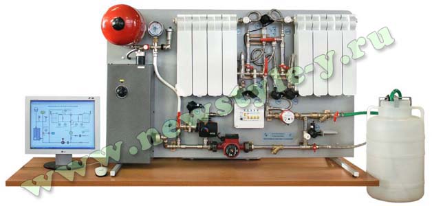 Типовой комплект учебного оборудования «Автономная автоматизированная система отопления» АСО-03