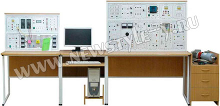 Лабораторный комплекс «Электротехника, электроника, электрические машины и электропривод», стендовый, компьютерный, минимодульный  (Э4-СКМ)