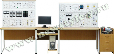 Лабораторный комплекс «Электротехника, электроника, электрические машины и электропривод», стендовый, компьютерный (Э4-СК)