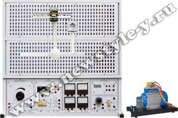 Лабораторный комплекс «Монтаж и наладка электрических цепей электромоторов и автоматики», настольное исполнение, «монтажная панель»