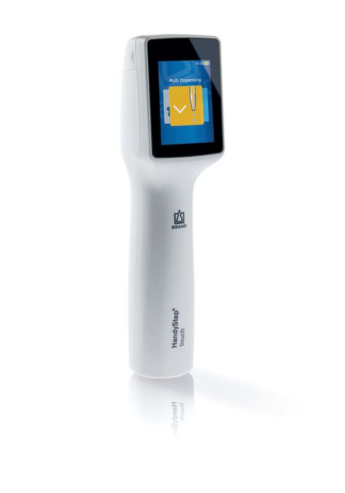 Шаговая пипетка-степпер с сенсорным экраном HandyStep® Touch, DE-M