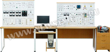 Лабораторный комплекс «Электротехника, электроника, электрические машины и электропривод», стендовый, компьютерный (Э4-СК)