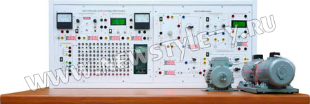 Типовой комплект учебного оборудования «Электротехника и основы электроники», исполнение стендовое ручное 2 моноблока (ЭТиОЭ-М2-СРМ)