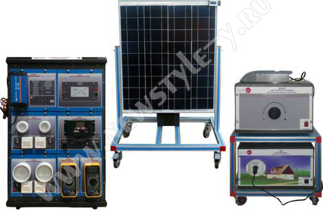 Модульный тренажер фотогальванической солнечной энергии